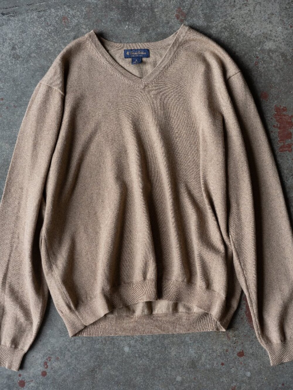 Brooks Brothers Merino Wool V-Neck Sweater